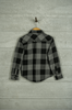 Teen Boy Flannel Shirt with Snap Closure