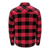 Men’s Sherpa Lined Flannel Jacket with Zip Closure