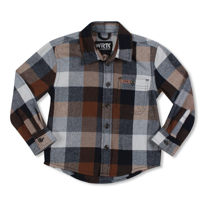 Boy Flannel Shirt with Snap Closure - Image 3