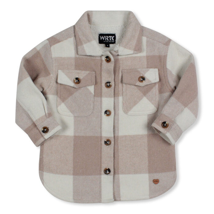 Girls Overshirt Linned with Sherpa