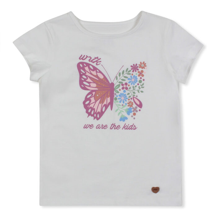 Girls Jersey Print Short Sleeves Tee - Image 3