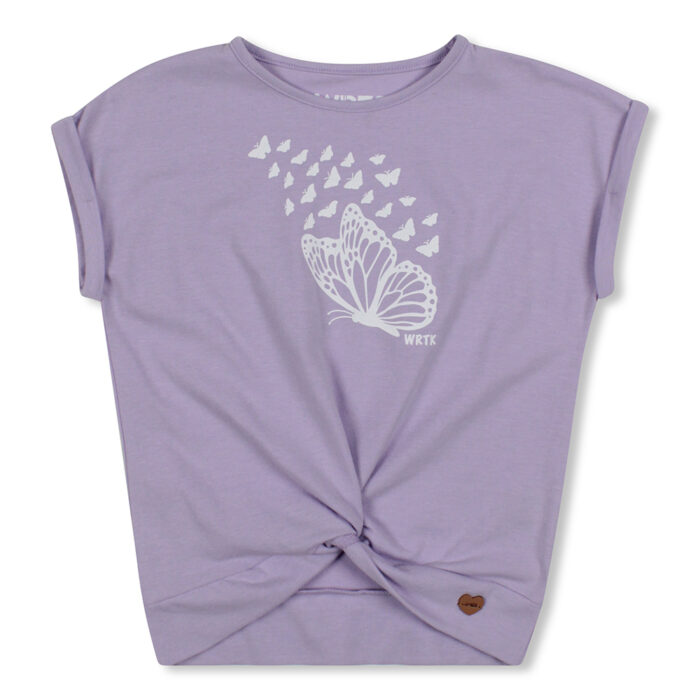 Girls Jersey Print Short Sleeves Tee