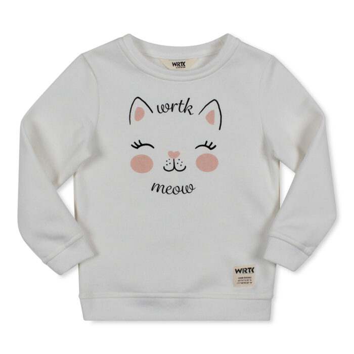 Girls Crew Neck Fleece Top - Image 3