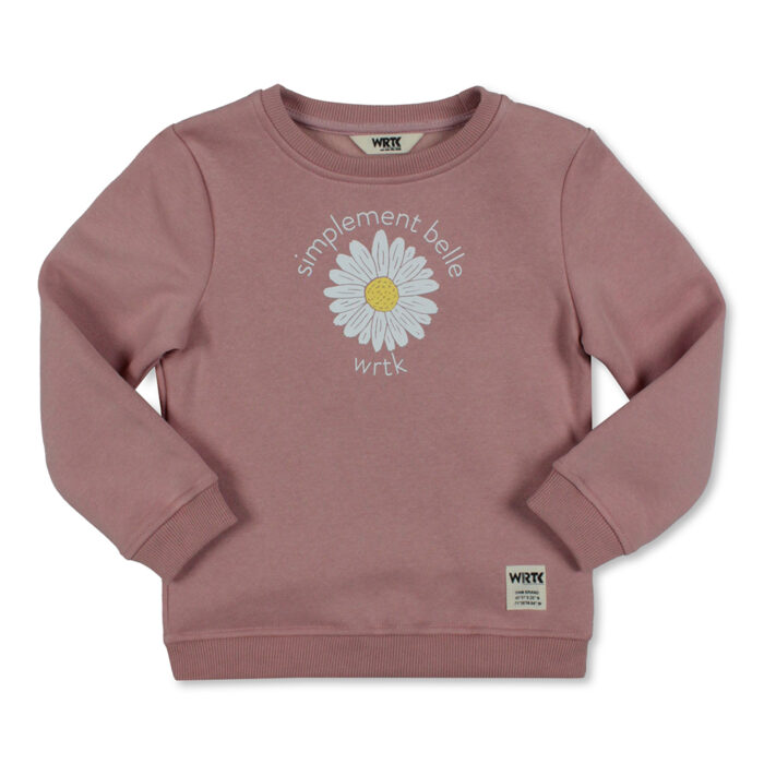 Girls Crew Neck Fleece Top - Image 2