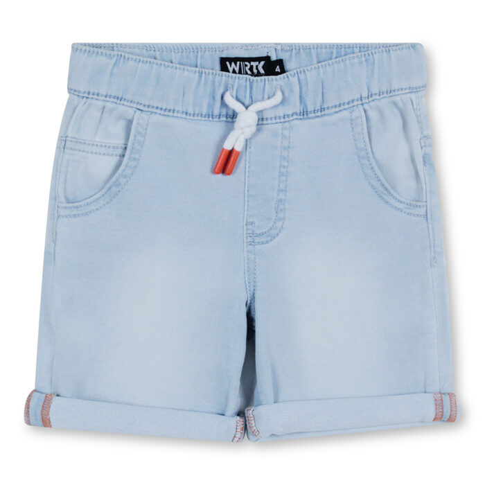 Boys Knit Denim Pull-On Short - Image 3